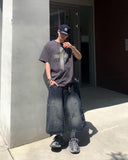 Vintage Double Knee Carpenter Bermuda Denim
