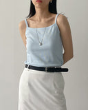 Ribbed Daily Square Sleeveless