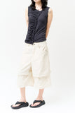 (W) Earth Shirring Top