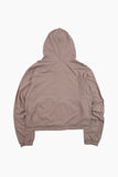 Ready crop zip-up hoodie