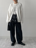 Reverse Slit Over Fit Sweatshirt