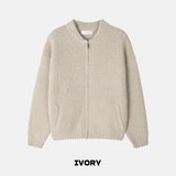 Baking Knitted Zip Up