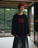 Terry Embroidered Pullover