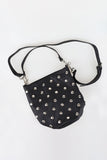 Studded Bucket Shoulder Cross Bag