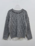 Fisher Mohair Cable Knit