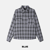 Le Pigment Dyeing Check Shirt