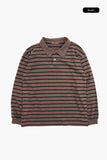 Modin pigment stripe polo