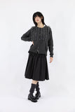 Wished Frill Knit Cardigan