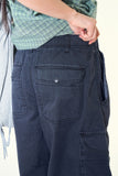 Fog bio washed cargo bermuda pants