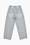 Forest light blue denim