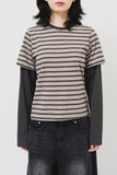(W) Pepper Layered Longsleeve