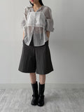 [unisex] Rainy Nylon Bermuda Pants