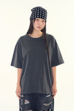 Levi pigment washed crop t-shirt