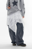 Angel unbalanced skirt
