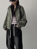 Warmer Stripe Hood Neck T-Shirt