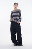 Moss stripe knit
