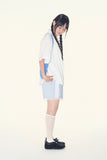 Choa lace track shorts