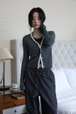 Harris Twill Knit Cardigan
