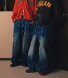 Fatigue Denim Balloon Pants