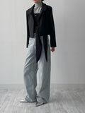 Lot Collar Short Jacket