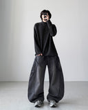 Groove Half Neck Long Sleeve