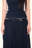 Ness snap tuck bermuda pants