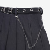 Elysium Belt Pleated Skirt