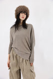 Hardy Unbalanced Drape Knit