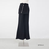 Danone Zipper Wrap Slacks
