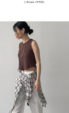 Waffle Round Sleeveless