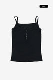 Zelia henley ribbed top