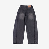 Modi cut wide denim pants