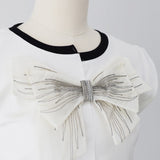 Benz color matching ribbon t-shirt