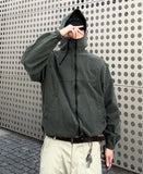 Premium Multi Zipper Vintage Pigment Jacket