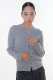 Niju frill rib cardigan