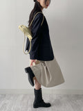 Unbalanced One Button Loose Fit Single Jacket