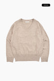 Sober wool v-neck knit