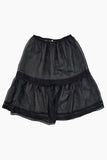 Moniz sheer midi skirt