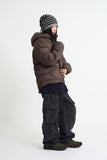 Hound quilting duck down hood padding jumper