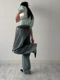 Leather Ethnic Layered Belt