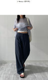 Neti Nylon Wide Pants