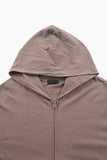Ready crop zip-up hoodie