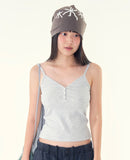 Haven button sleeveless
