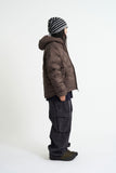 Hound quilting duck down hood padding jumper