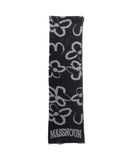 STRAWBERRY FLOWER JACQUARD MUFFLER