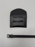 Round Snap Card Wallet Belt