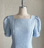Biande Puff Tweed One Piece