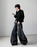 Bezel Balloon Wide Denim
