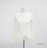 Frita Slit Turtleneck T-shirt