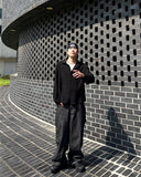 Textured Mono Check Shirt